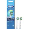 Oral-B Ανταλλακτικές Κεφαλές για Ηλεκτρική Οδοντόβουρτσα σε άσπρο χρώμα2τμχ