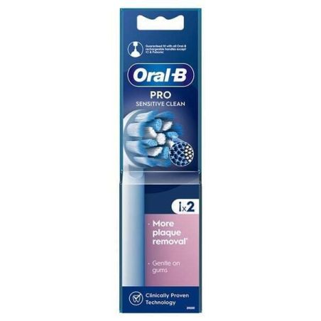 Oral-B Pro Sensitive Clean Ανταλλακτικές Κεφαλές 2 τμχ