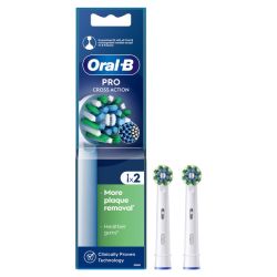 Oral-B Pro Cross Action - Ανταλλακτικές Κεφαλές Ηλεκτρικής Οδοντόβουρτσας 2τμχ