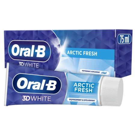 Oral-B Pro 3D White Arctic Fresh Οδοντόκρεμα 75ml