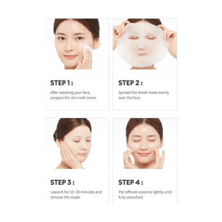 Missha airy fit sheet mask lemon Μάσκα με εκχύλισμα Λεμονιού