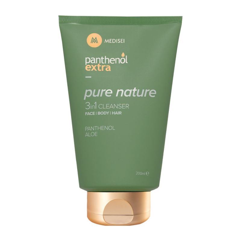 Pure Nature 3in1 Cleanser Πρόσωπο-Σώμα-Μαλλιά 200ml