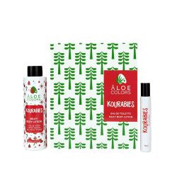 Aloe Colors Kourabies Gift Set 2024 Eau De Toilette 10ml + Milky Lotion 150ml