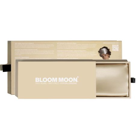 Bloom Moon Μεταξωτή Μαξιλαροθήκη Caramel 1τμχ