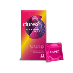 Durex Pleasure Max Προφυλακτικά 12 τμχ