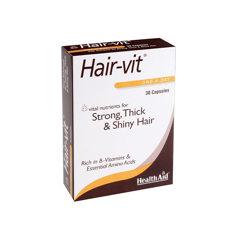 Health Aid Hair-vit Strong, Thick & Shiny Hair 30 Κάψουλες