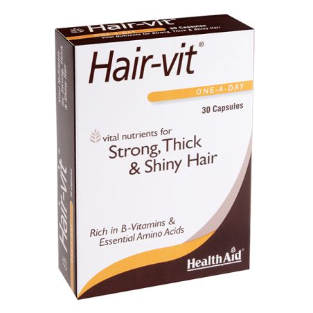 Health Aid Hair-vit Strong, Thick & Shiny Hair 30 Κάψουλες