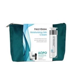 Frezyderm Νεσεσέρ Moisturizing 24H 50ml Με Δώρο Δείγμα Facial Scrub 15ml & Eye Balm 5ml & Velvet Colors Medium 2ml