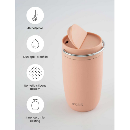 Equa Cup Rose Thermo Insulated Cup 300ml