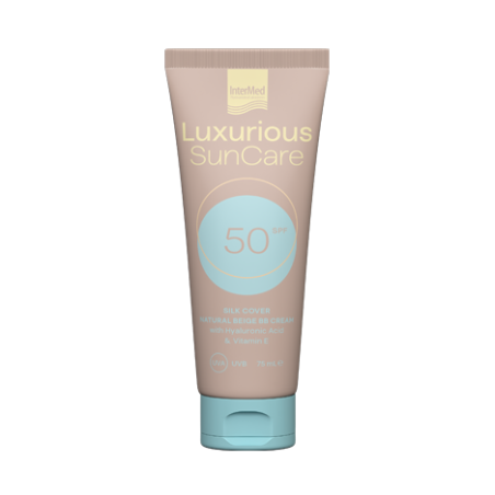 Intermed Luxurious Sun Care Silk Cover SPF50 With Hyaluronic Acid 75ml