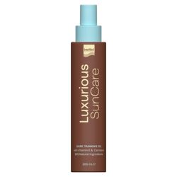 Intermed Luxurious Sun Care Dark Tanning Oil Ξηρό Λάδι για Γρήγορο & Έντονο Μαύρισμα 200ml