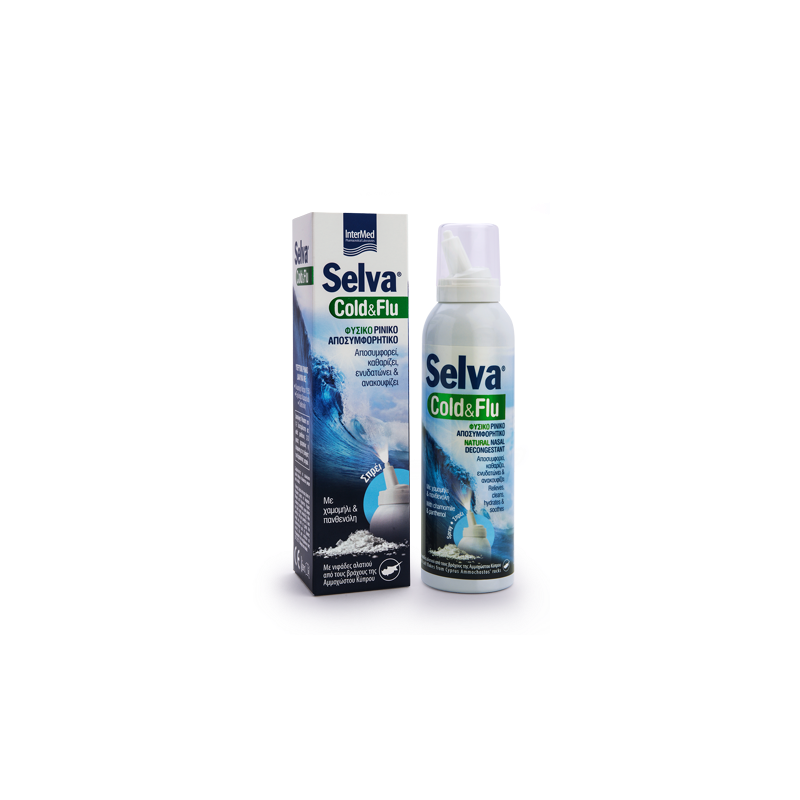 Intermed Selva Cold & Flu BOV Υπέρτονο ρινικό διάλυμα 150ml