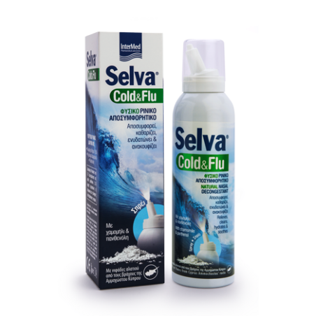 Intermed Selva Cold & Flu BOV Υπέρτονο ρινικό διάλυμα 150ml