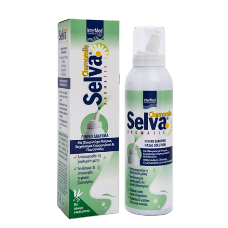 Intermed Selva Aromatic Nasal Solution Ρινικό διάλυμα για την ανακούφιση της βουλωμένης και ερεθισμένης μύτης 150ml