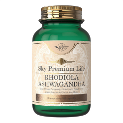 Sky Premium Life Rhodiola Ashwagandha 60 κάψουλες