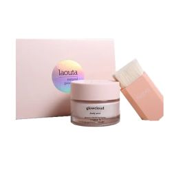 Laouta Glowcloud Frosty Pink 50ml & πινελάκι μακιγιάζ