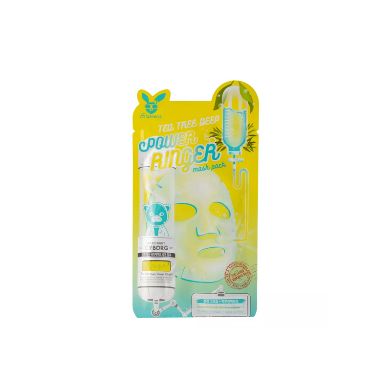 Elizavecca Tea Tree Deep Power Ringer Sheet Mask 1τμχ