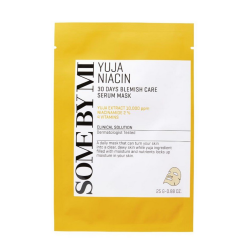 Some By Mi Yuja Niacin Blemish Care Serum Mask Brightening Sheet Mask 1τμχ