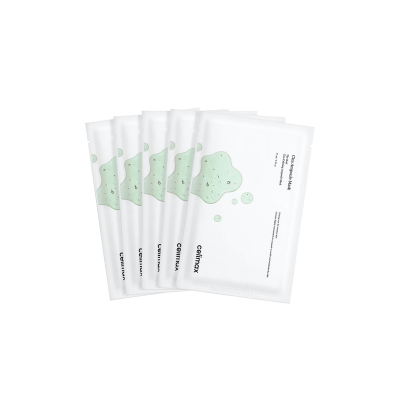 Celimax The Real Cica Calming Mask Sheet Mask with Asian Centella Extract 5x27ml