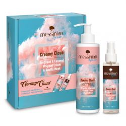 Messinian Spa Συλλεκτικό Beauty Box Creamy Cloud (Body Milk 300ml + Hair & Body Mist 100ml)