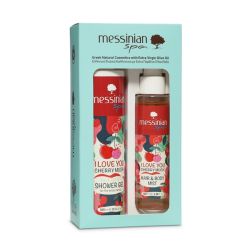 Messinian Spa I Love You Cherry Much (Αφρόλουτρο 300ml + Hair & Body Mist 100ml)