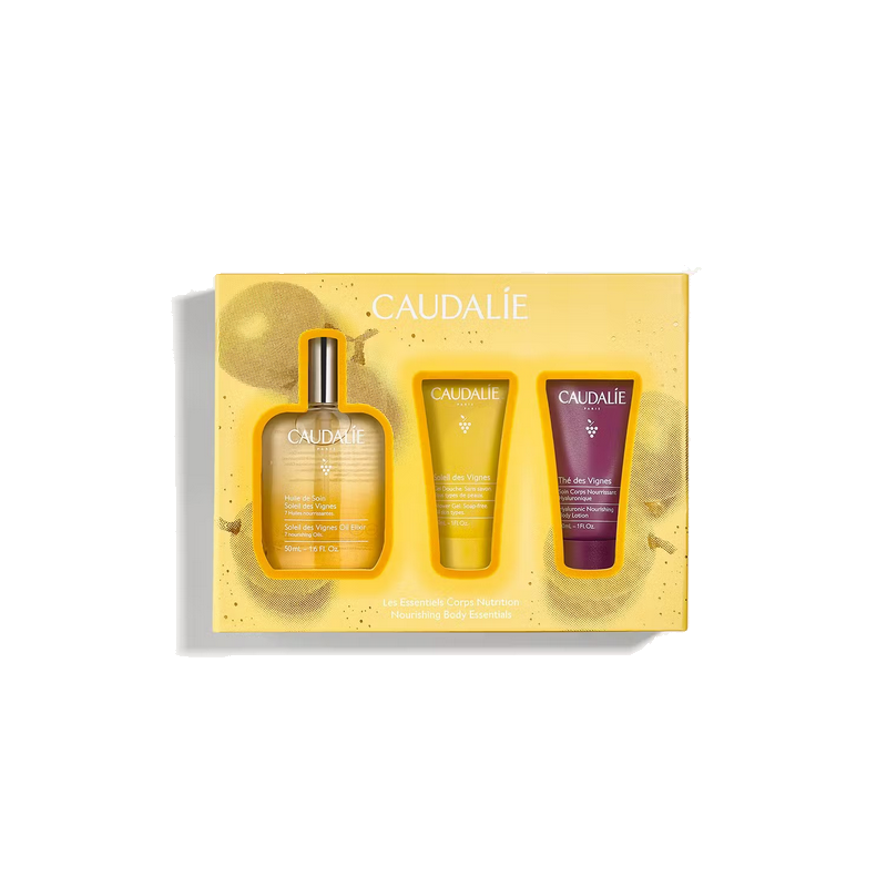 Caudalie Soleil des Vignes Oil Elixir Gift Set (Oil Elixir 50 ml +Shower Gel 30 ml (δώρο)+Body Lotion 30 ml (δώρο))