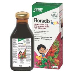 Power Health Floradix Kids Συμπλήρωμα Διατροφής Με Οργανικό Σίδηρο & Βιταμίνες Για Παιδιά 250 ml