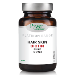 Power Health Hair Skin Biotin Pure 1000μg 30 Ταμπλέτες