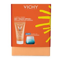 Vichy Capital Soleil Dry Touch SPF50 για Ματ Αποτέλεσμα 50ml & Δώρο Mineral 89 Κρέμα Booster Ενυδάτωσης 15ml