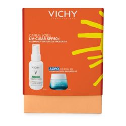 Vichy Promo Capital Soleil SPF50+ UV-Clear 40ml & Δώρο Mineral 89 Cream 15ml