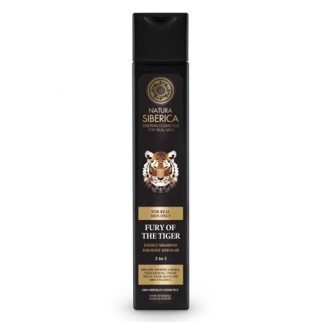 MEN Energy Shampoo for Body and Hair Fury of the Tiger, Σαμπουάν για το σώμα και τα μαλλιά 2 σε 1, 250 ml