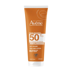 Avene Eau Thermale Lait Solaire SPF50+ Αντιηλιακό Γαλάκτωμα 100% Invisible 250ml