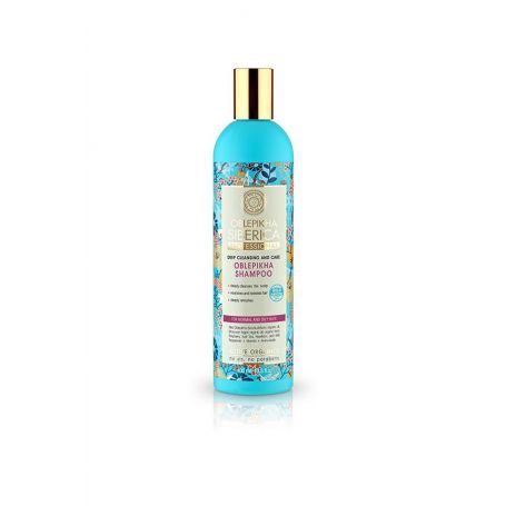 Oblepikha Shampoo για Βαθύ καθαρισμό και Φροντίδα. Για κανονικά λιπαρά Μαλλιά, 400ml - Natura Siberica