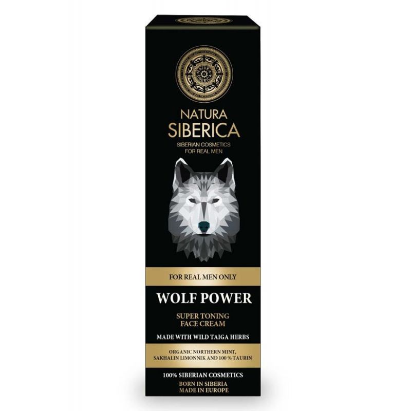 Wolf Power super toning face cream, 50ml - Natura Siberica