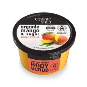 Organic shop , Body scrub Kenyan Mango, Scrub σώματος, Μανγκο Κένυας, 250ml