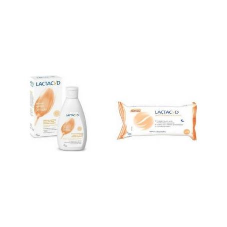 Lactacyd Promo Intimate Lotion (300ml) & Intimate Wipes (15τεμ)
