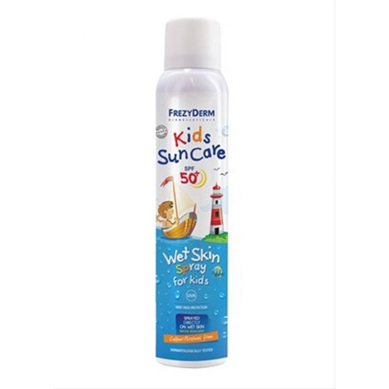 Kids Sun Care SPF 50+ Wet Skin Spray -Frezyderm 200ml - Frezyderm