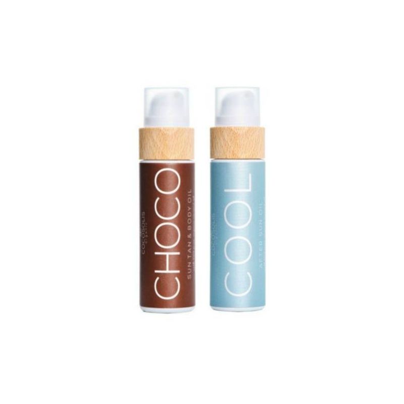 Cocosolis Summer Set Μe Choco Sun Tan Body Oil 110ml + Cool After Sun Oil 110ml - Cocosolis