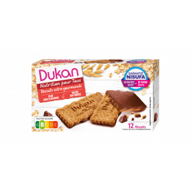 Dukan Μπισκότα βρώμης με επικάλυψη σοκολάτας, 200 g - Dukan