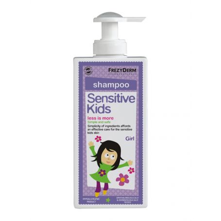 Frezyderm Sensitive Kids Shampoo for Girls 200ml - Frezyderm