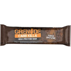 Grenade Card Killa Fudge Brownie Μπάρα Υψηλής Πρωτεΐνης 60gr - Grenade