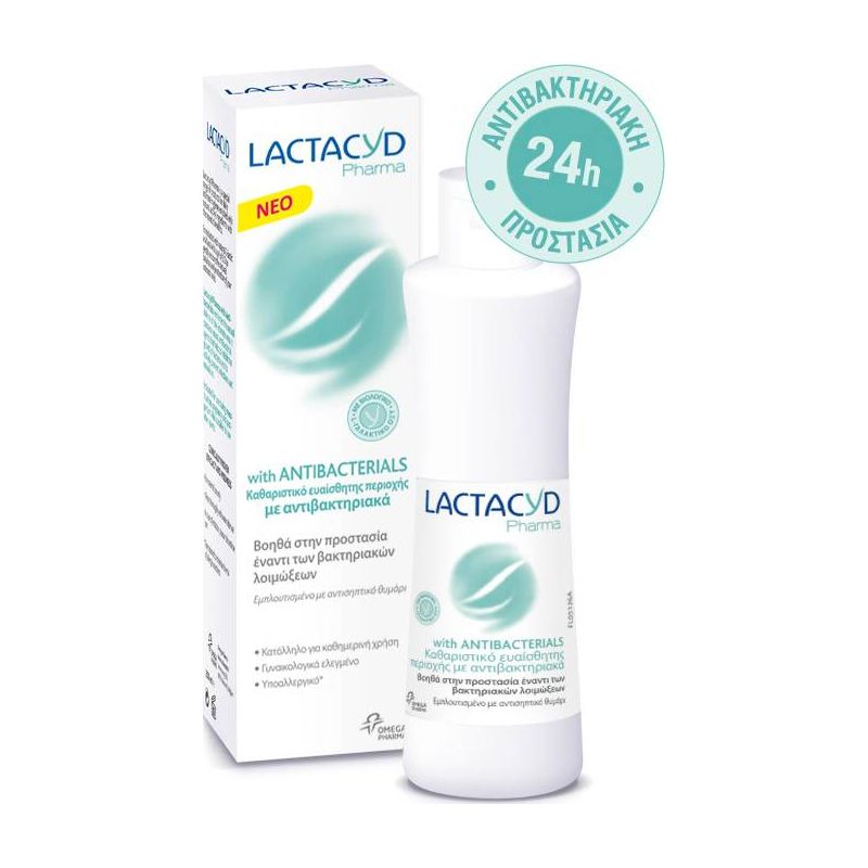 Lactacyd Pharma Antibacterials Wash 250ml - Intermed