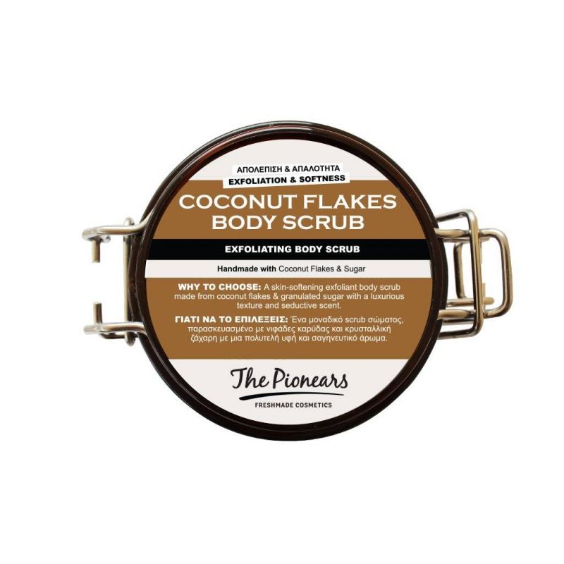 Coconut Flakes Body Scrub - The Pionears 200ml - The Pionears