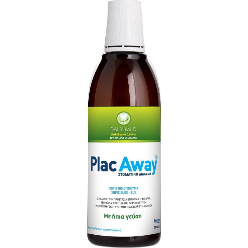PlacAway Daily Care Mild 500ml - Omega Pharma