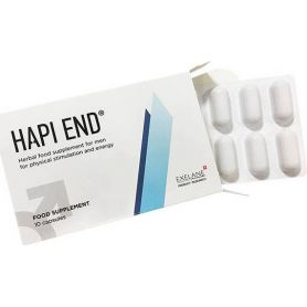 Hapi End Food 10 caps Φυτικό Ενισχυτικό Στύσης - Exelane Laboratories