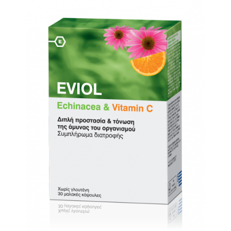 Eviol Echinacea & Vitamin C 30Caps - Eviol