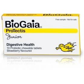 BioGaia ProTectis Chewable (Strawberry flavour) 10 μασώμενες ταμπλέτες - Biogaia