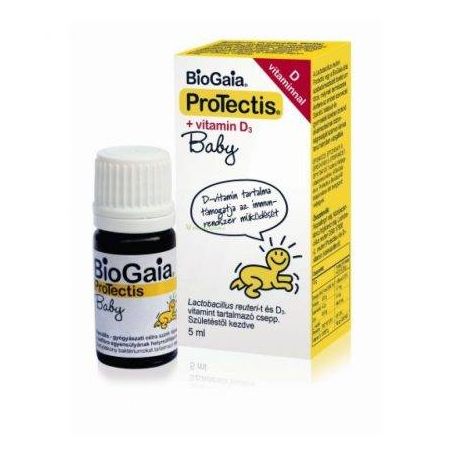 BioGaia ProTectis + D3 drops 5ml - Biogaia
