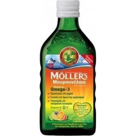 Moller's Μουρουνέλαιο Tutti Frutti 250ml - Moller's