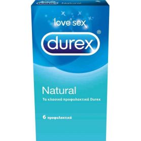 Durex Natural 6τμχ - Durex